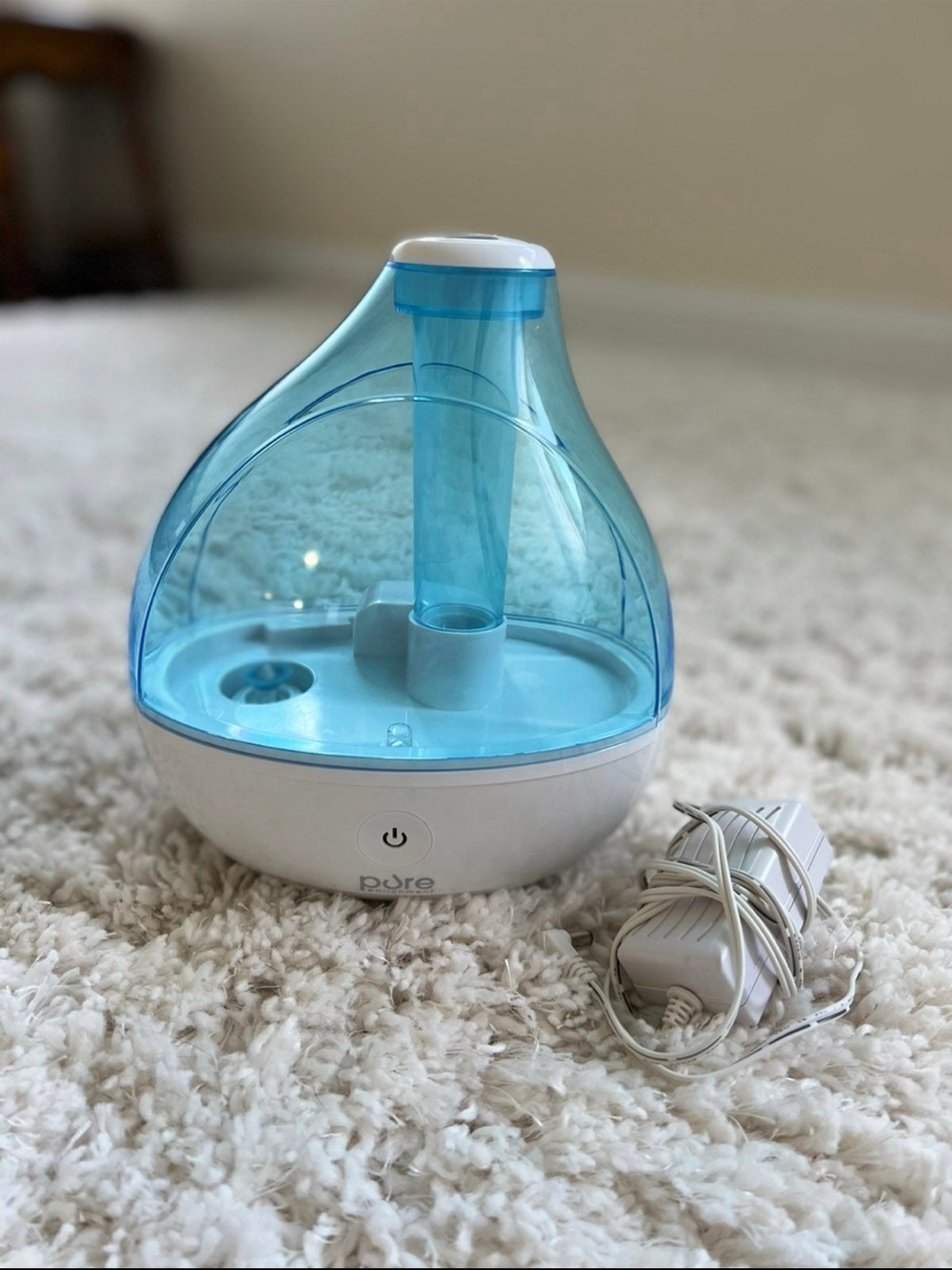 Pure Enrichment Cool Mist Humidifier - Blue/White